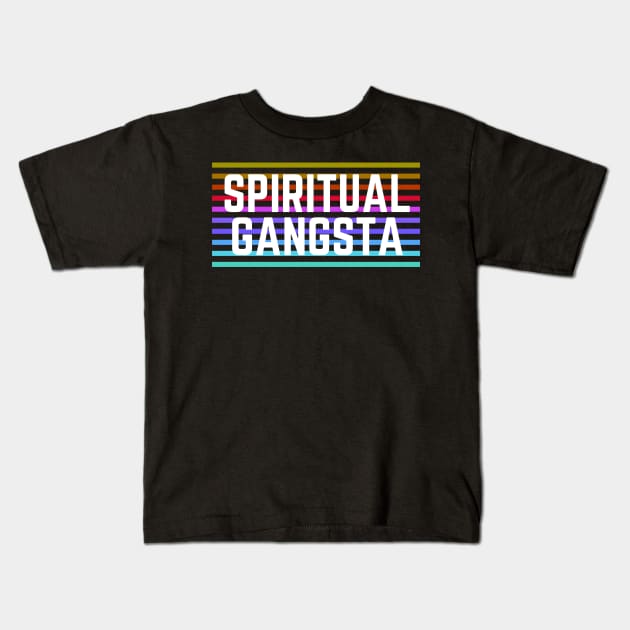 Spiritual Gangsta Kids T-Shirt by Cosmic Whale Co.